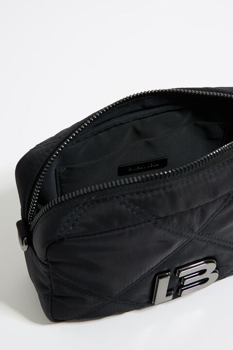 Bolso mini nylon acolchado negro Bolso mini nylon acolchado negro
