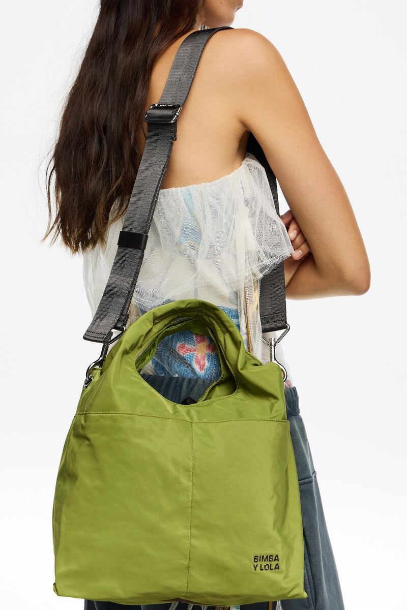 Nylon Tote Bimba Y Lola Pink Bag Women's Nylon Bags BIMBA Y LOLA FW25