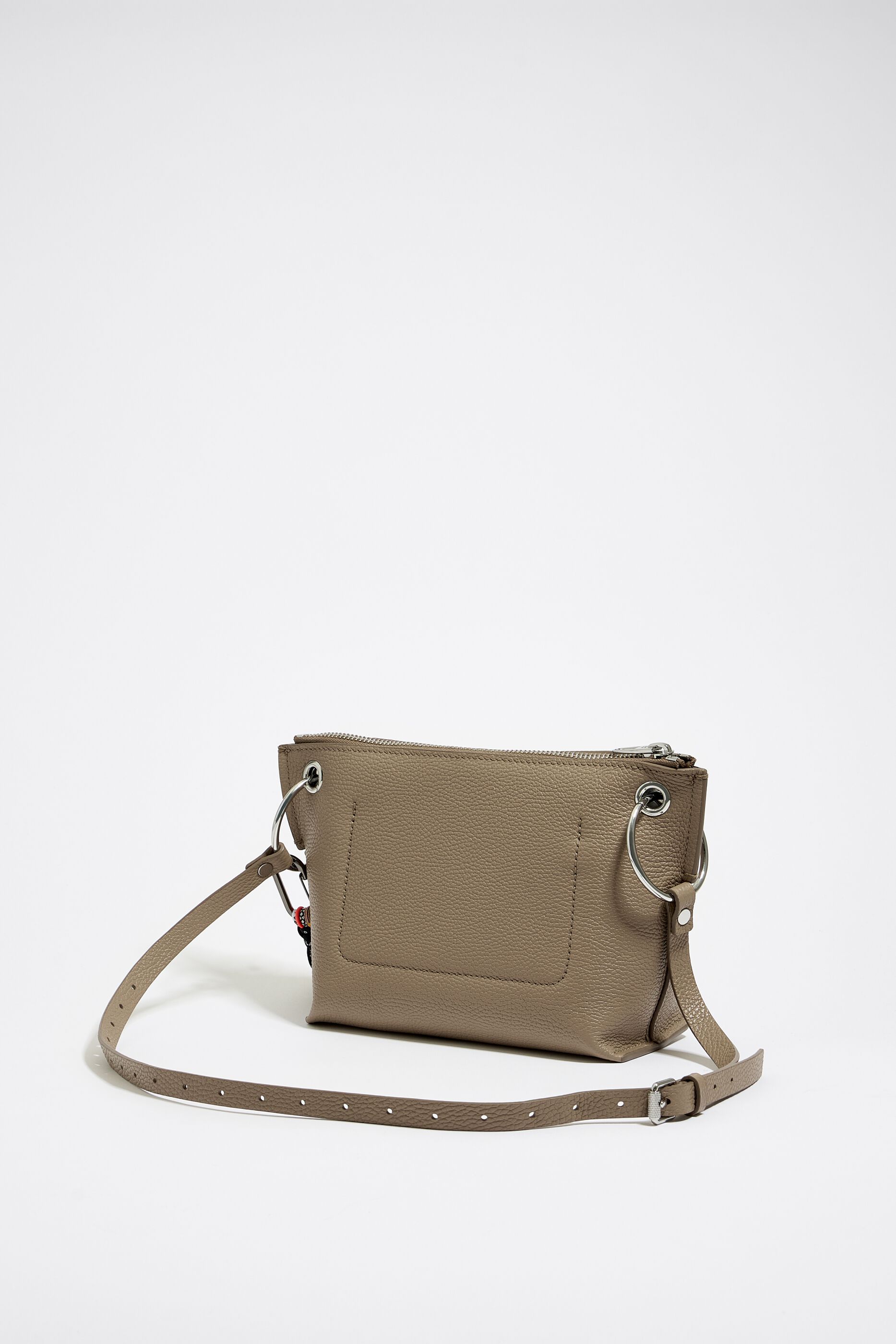 Sold at Auction: Dooney & Burke Taupe Crossbody