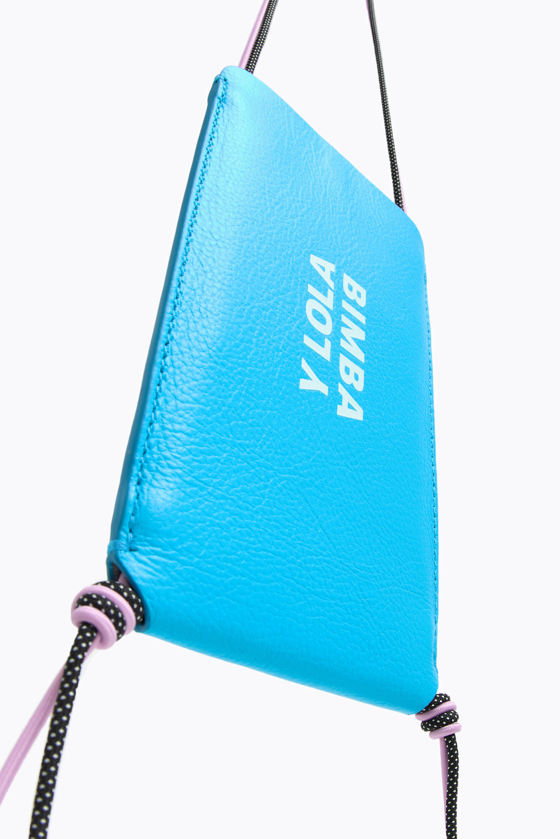 neon blue bag