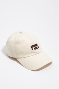 Gorra cot&oacute; rentada blanca