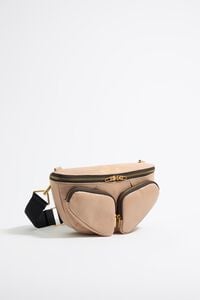 Bolso riñonera Pocket pequeño piel camel
