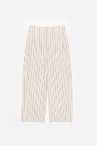 BARREL - Off-white striped jeans