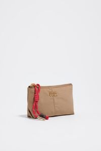 Camel nylon coin purse