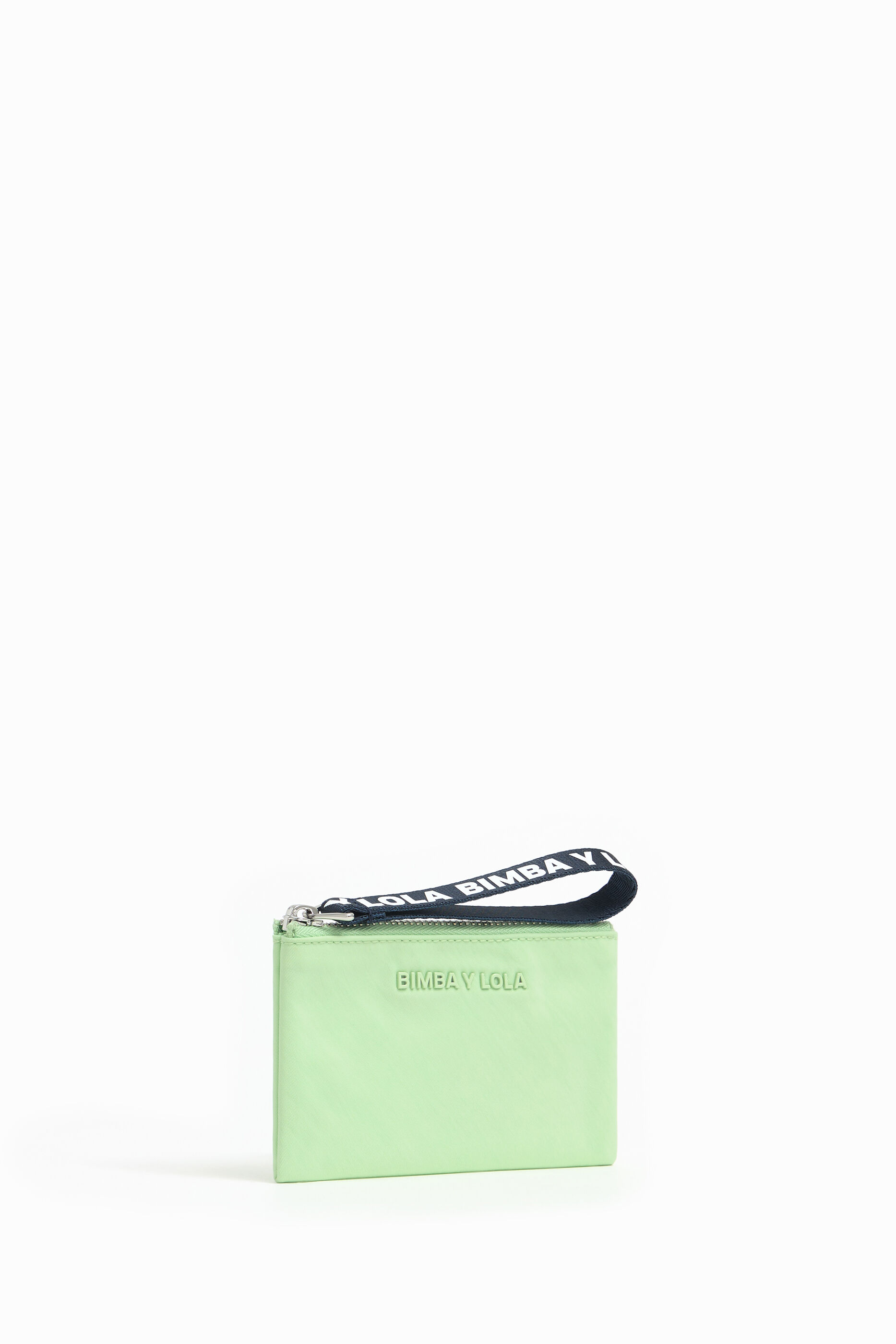 Monedero rectangular S verde