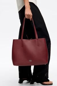 Bolso shopper Chihuahua piel burdeos