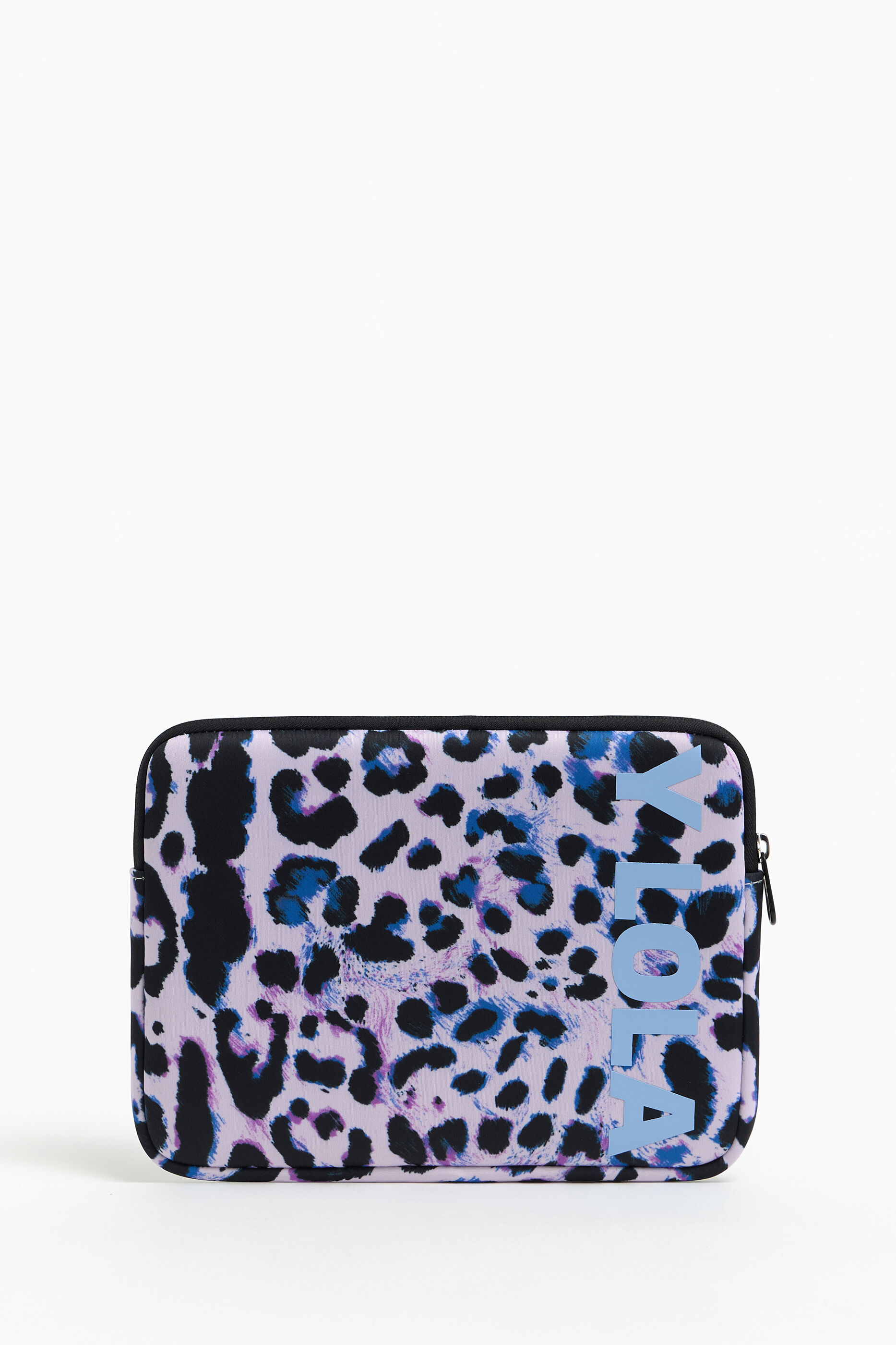 leopard print laptop case