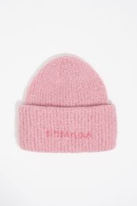 Gorro punto rosa