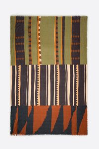 Pareo algod&oacute;n lavado Ikat