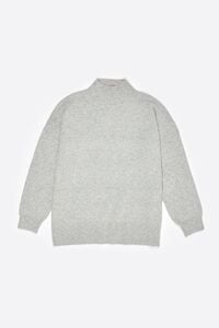 Light gray high neck sweater