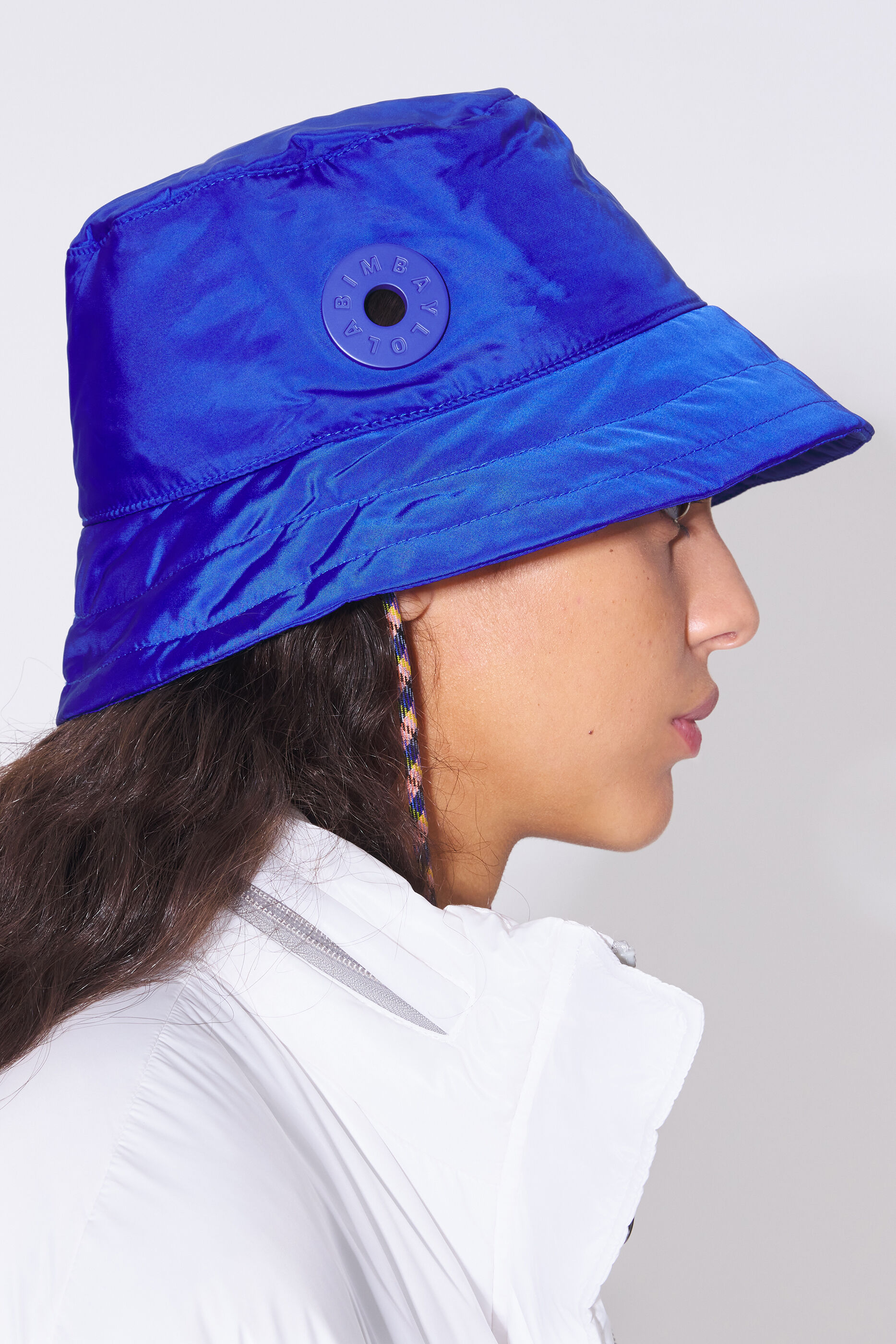 WOMEN FASHION Accessories Hat and cap Orange Bimba&Lola Two-colored hat Pink/Orange S discount 71% 