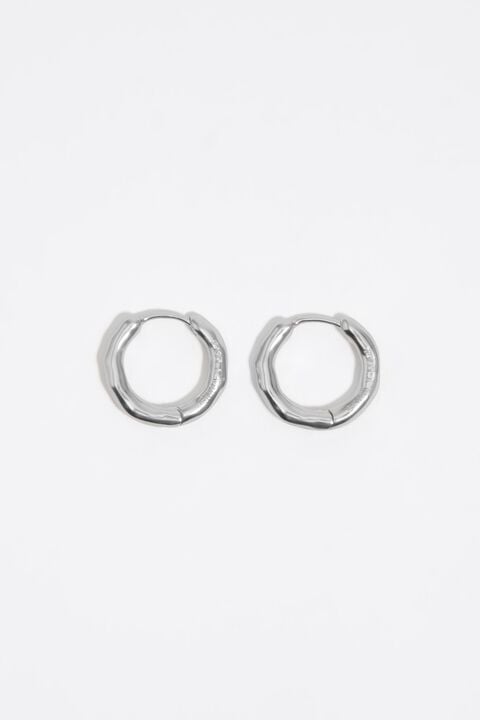 Pendientes de platino aros pequeños - Top Ventas Recomendado