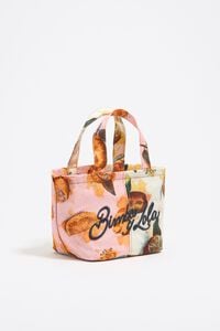 Bolso mini nylon Lemons rosa