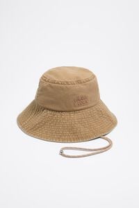 Czapka bawełna efekt sprania camel