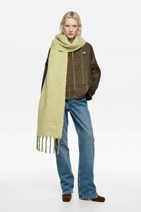 Bufanda cepillada jaspeada lima