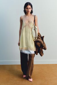 Long yellow lingerie top