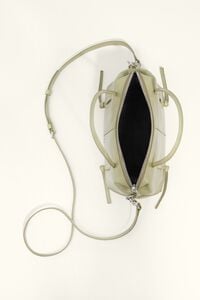 Mini pastel green leather Lolita bag