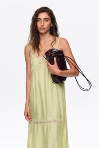 Bolso Lolita piel burdeos