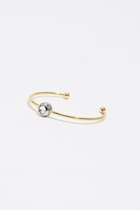 Two-tone crystal bracelet