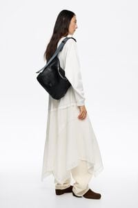 Bolso Paper mediano piel negro