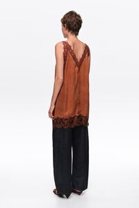 Toffee A-line camisole top