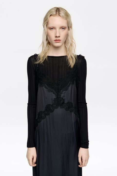 black tie black dresses LACE DRESS BLACK – PORTES OF GREECE
