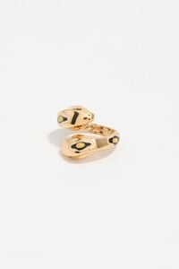 Anillo serpiente dorado