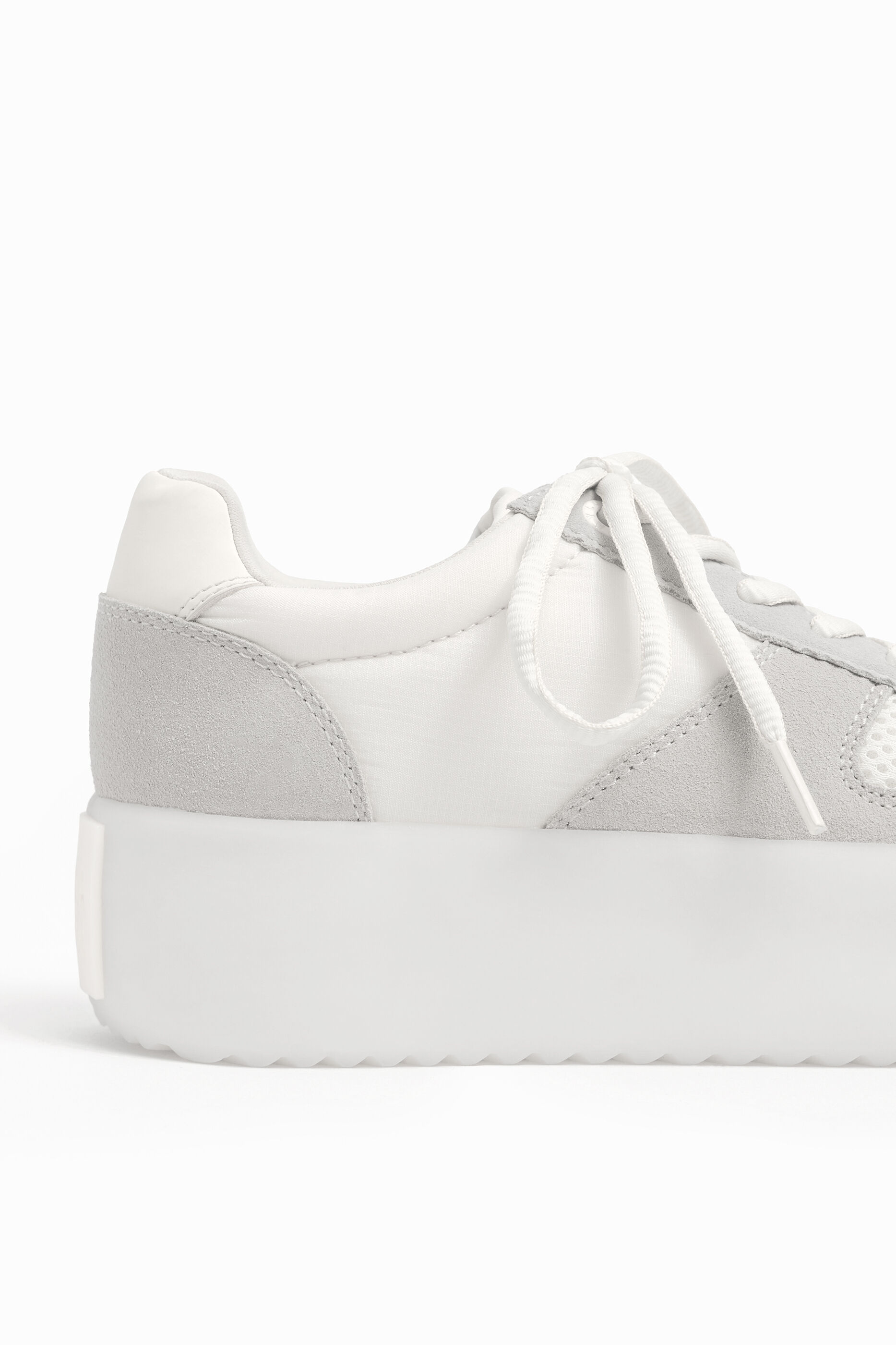 off white platform sneakers