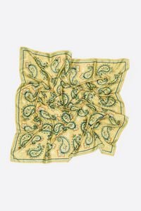 Banana paisley scarf
