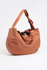 Bolso shopper grande nylon naranja
