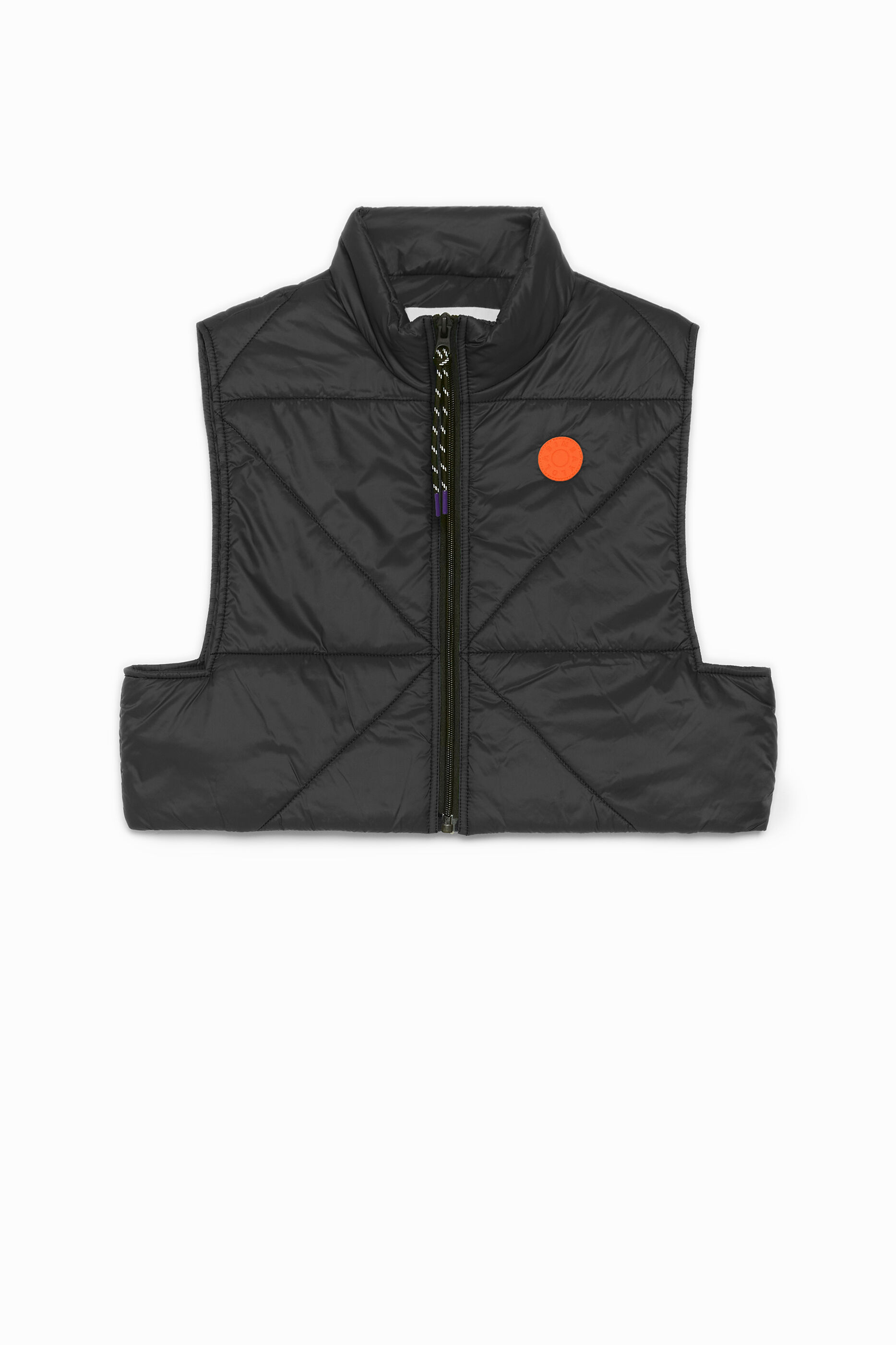 Chaleco acolchado negro
