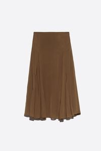 Olive A-line skirt