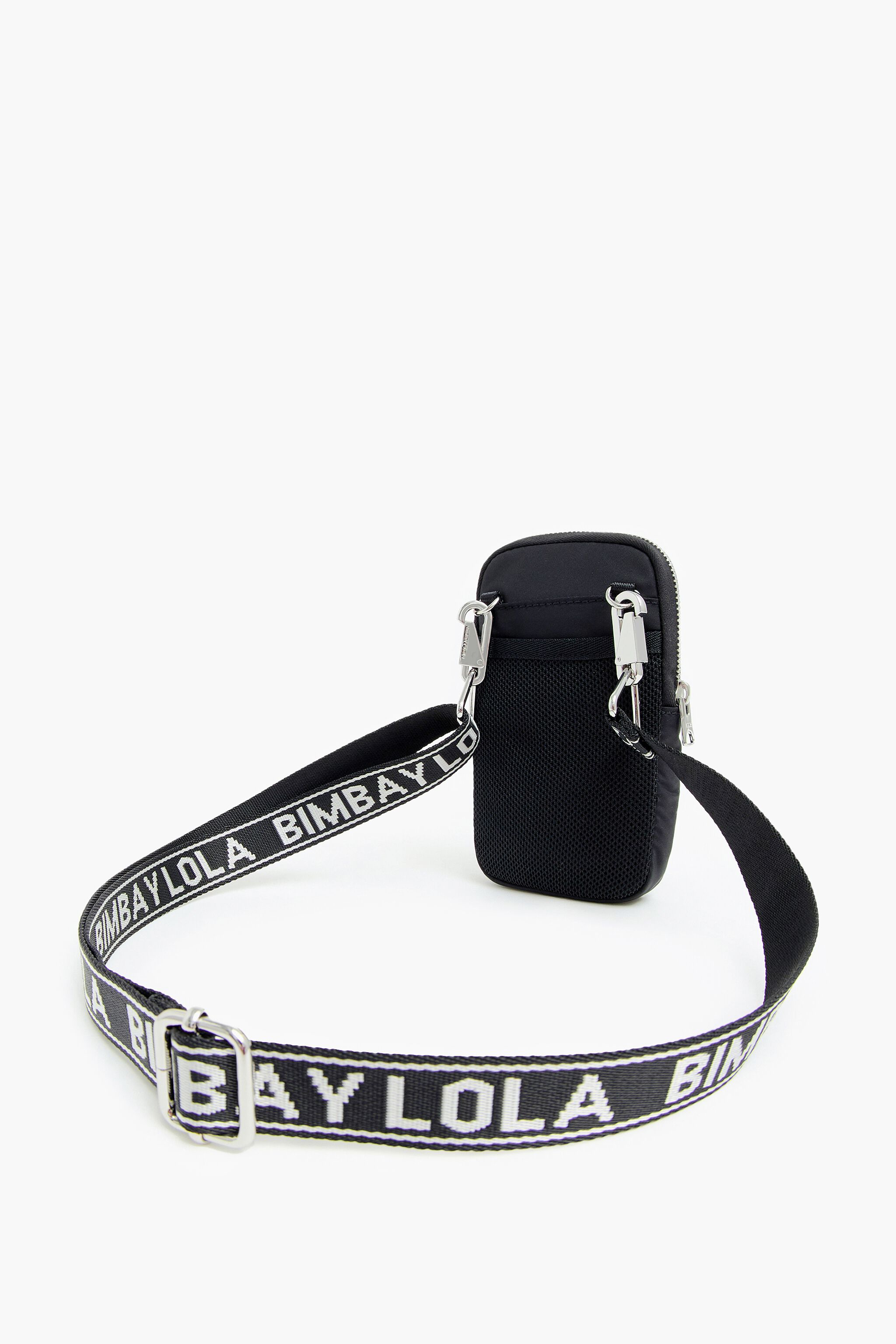 off white bolsa strap black