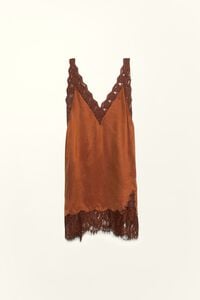 Toffee A-line camisole top