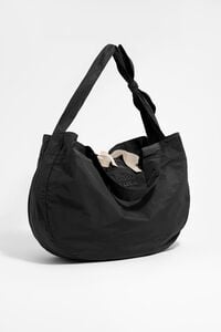 Bolso shopper grande nylon negro