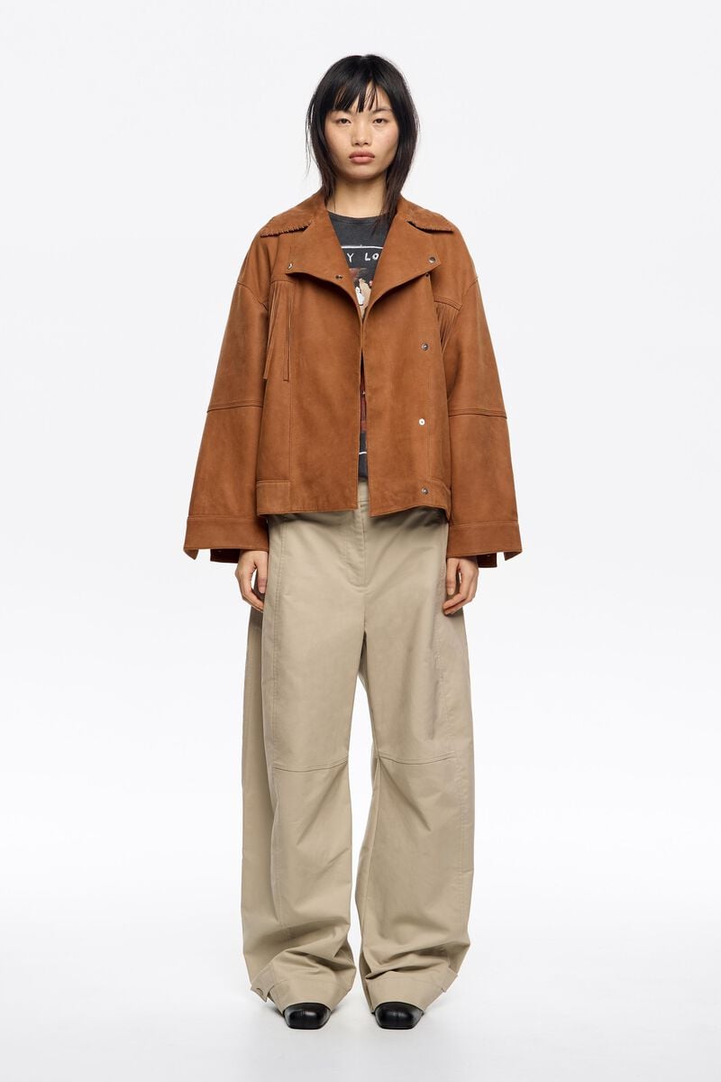 Abrigo Borrego Abrigos Bimba Y Lola Mujer Cazadoras Y Blazers