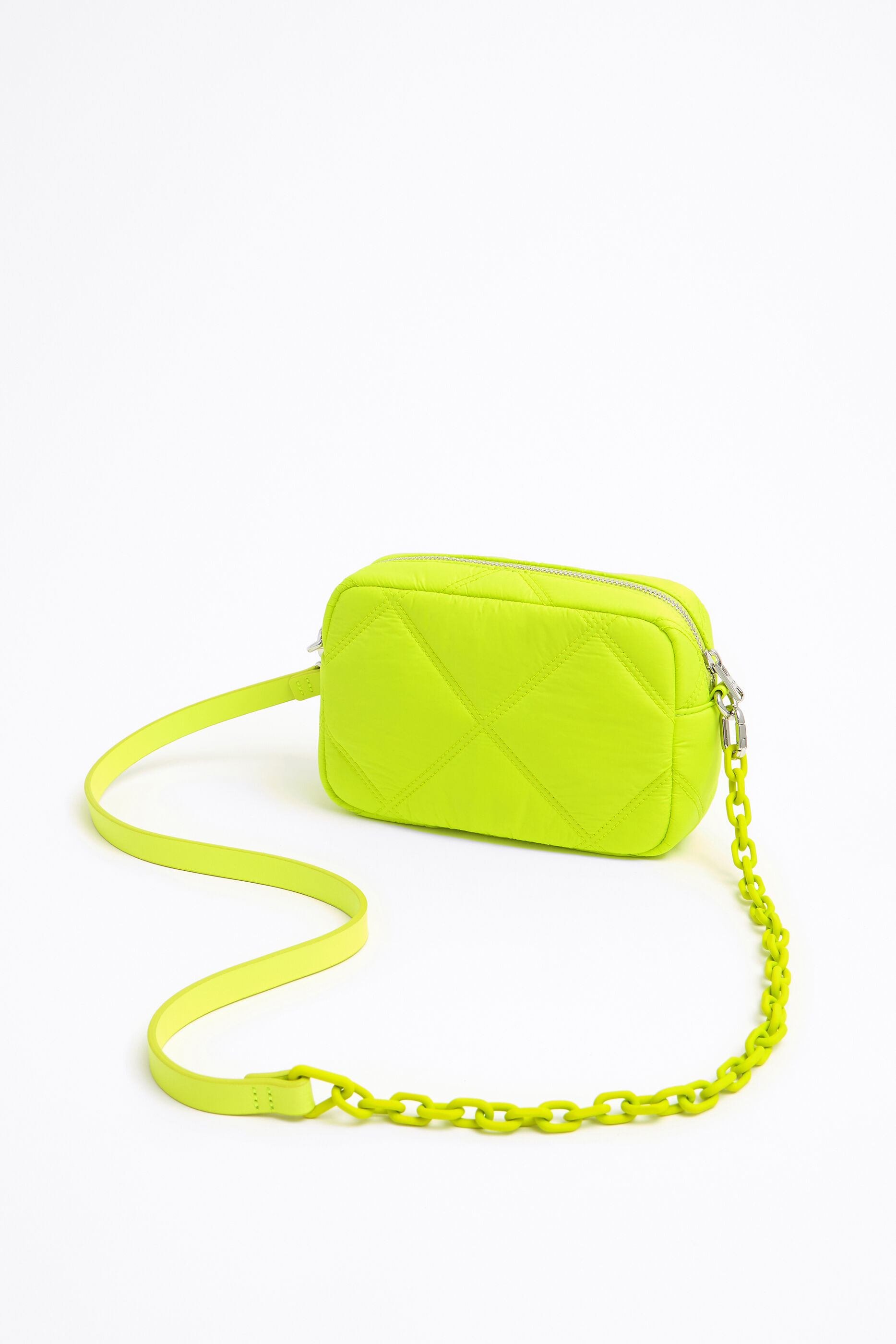 neon green purses