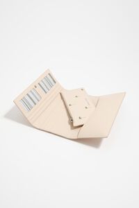 Large sand leather Palms wallet