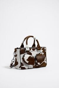 Leather handbag Bimba y Lola Orange in Leather - 29142024