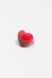 Red heart ring