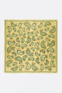 Banana paisley scarf