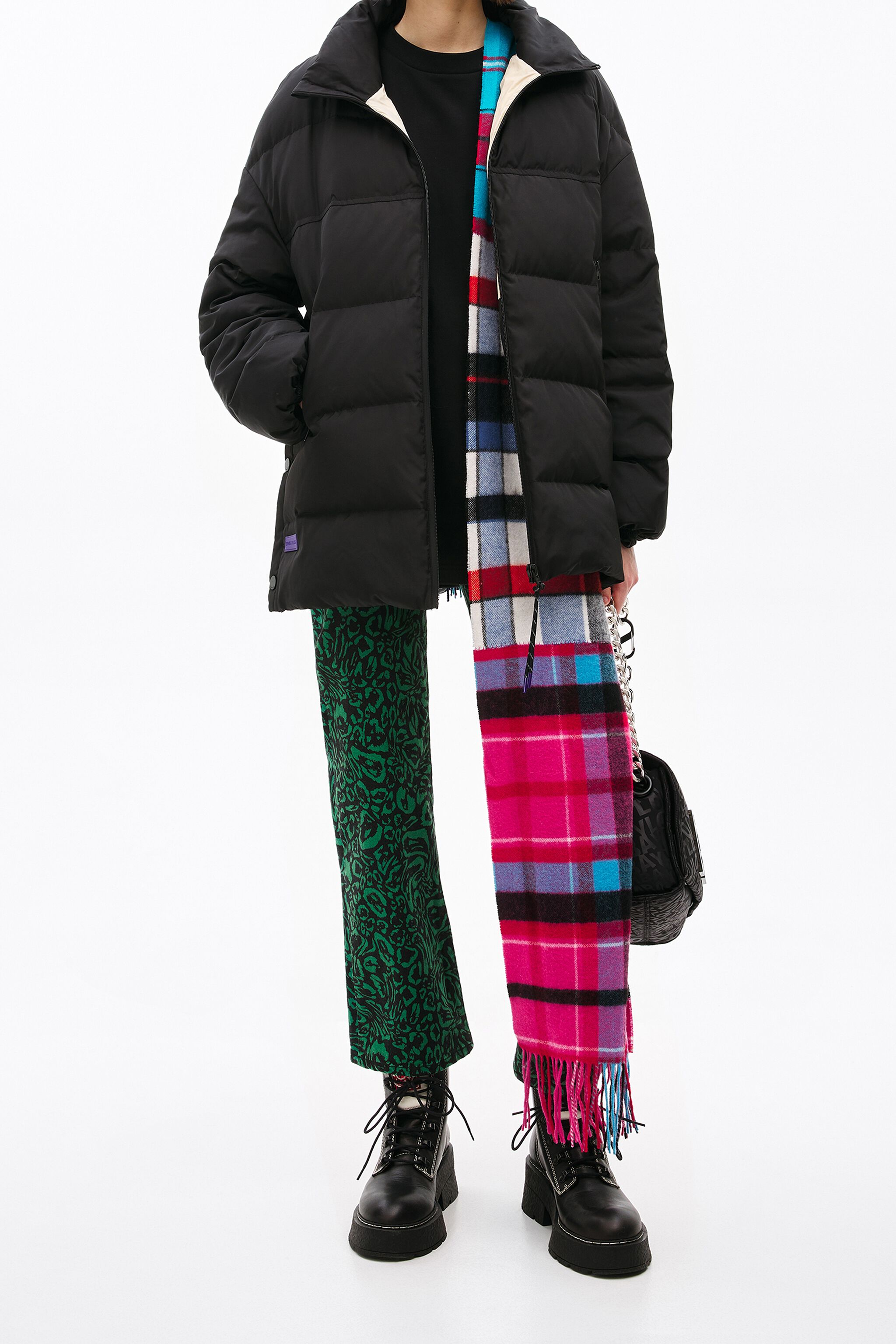 doudoune noire courte