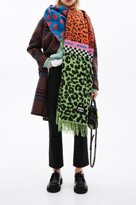 Checked Double Face Coat Checked Double Face Coat