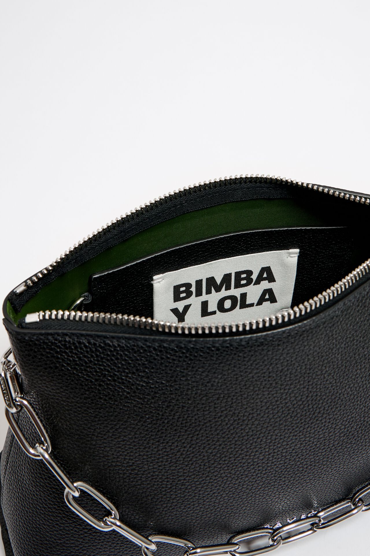 Bimba Y Lola Trapezium Leather Bag