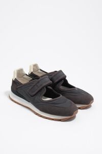 Black nylon 13 08 sporty ballerina