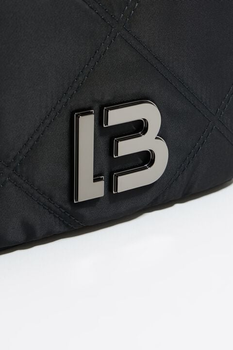 Bolso mini nylon acolchado negro Bolso mini nylon acolchado negro