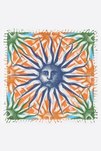 Шаль з принтом