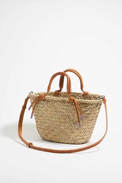 Bolso seirón mediano natural Bolso seirón mediano natural