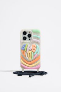 Funda iPhone 14 Pro silicona multicolor