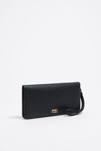 Billetera piel negra